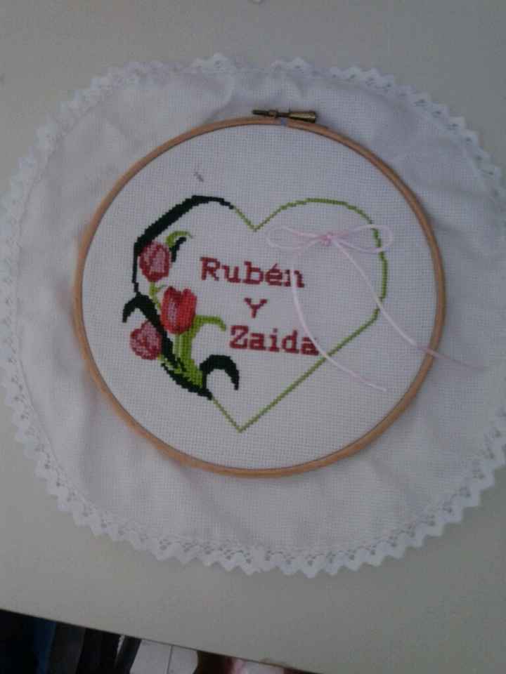 Mi primera manualidad ( bastidor) - 3
