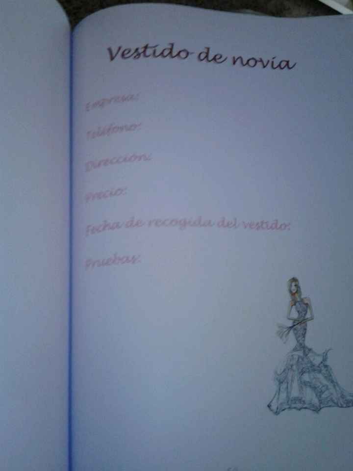Mi agenda de boda - 7