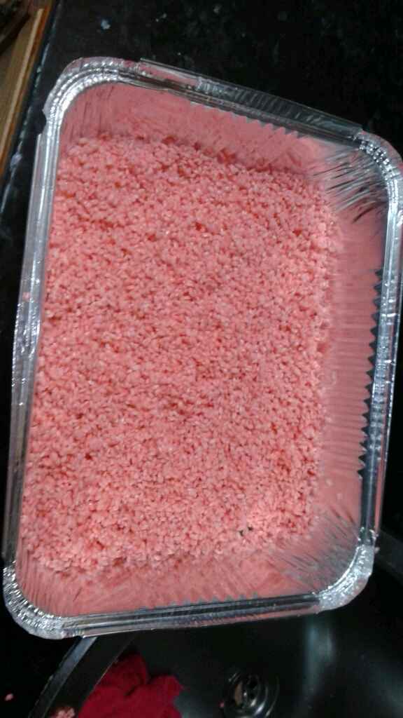 Arroz de color rosa y corazón - 4
