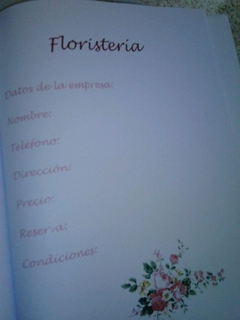 Mi agenda de boda - 5