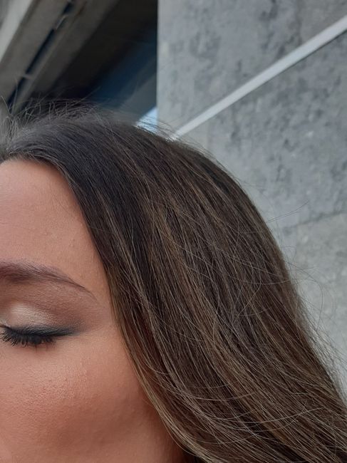 prueba de peinado y maquillaje hechas 4