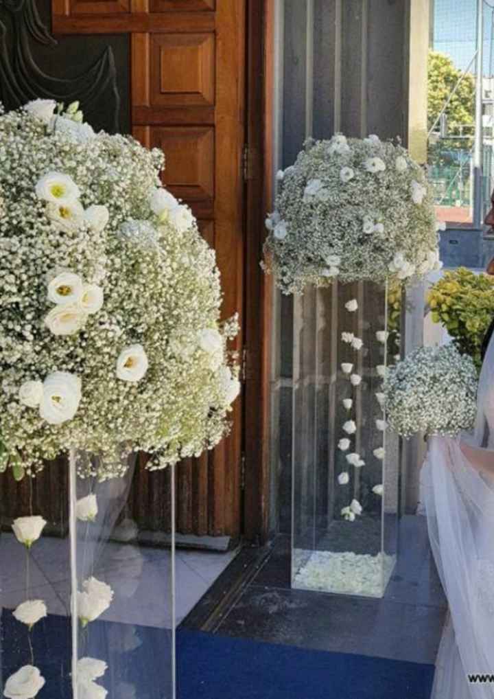 Idea decoración entrada iglesia