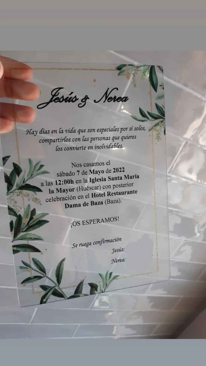 Invitaciones de boda! - 1