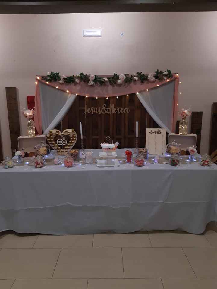 photocall y mesa dulce hechas - 2