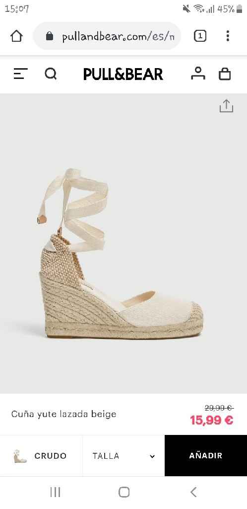 Zapatos cuña - 1