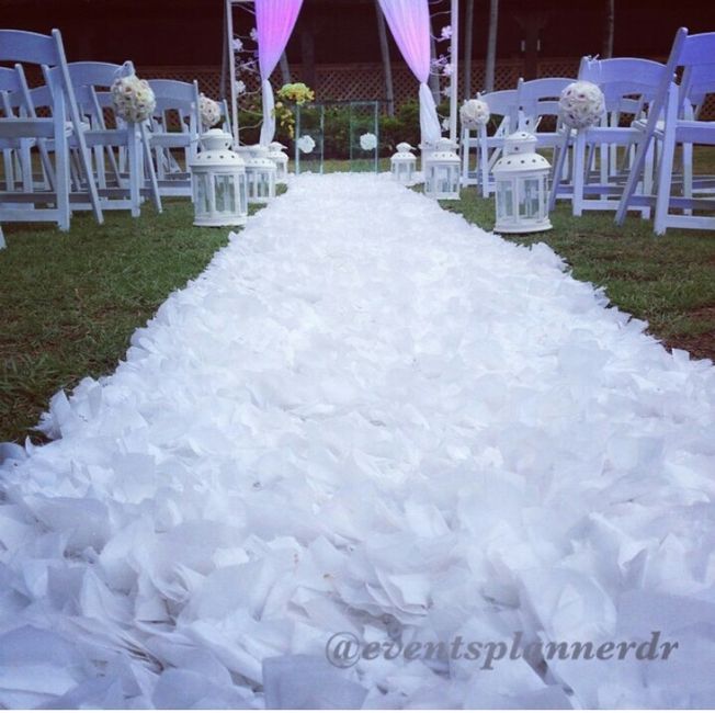 Alfombra blanca o azul - 1