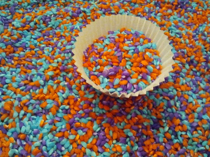 tiñendo arroz