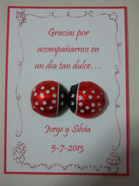 Mis tarjetas de agradcimiento