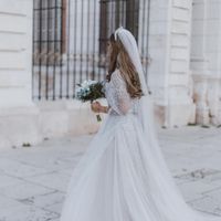 vestido de novia brillante - 1