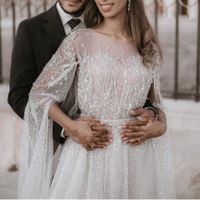 vestido de novia brillante - 2