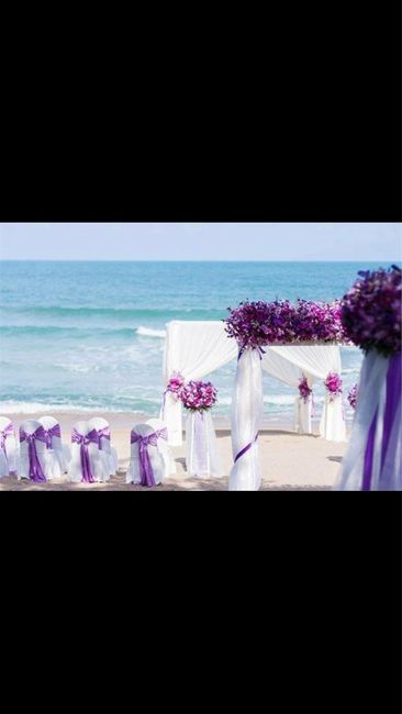 Ceremonia morada idea!! - 4