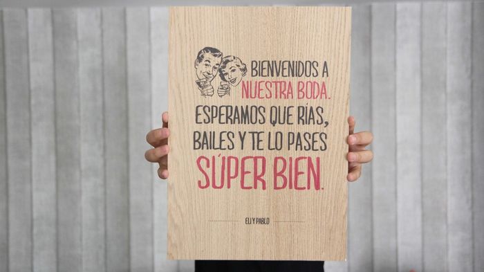 Ideas para carteles en la boda!!!! - 2