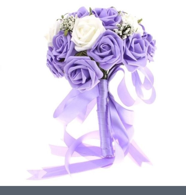 Bouquet artificial una opcion para el ramo - 5