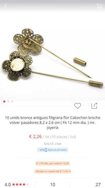 Cuanto os cuestan los alfileres? - 1