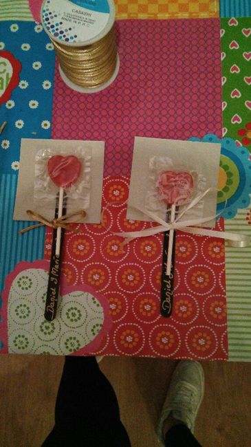 Palos para cartas de agradecimiento - 1