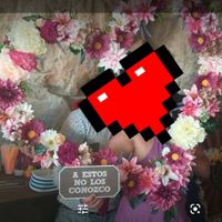 Marco de corazón con flores artificiales para eventos - 1