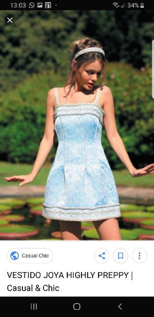3 opciones de vestido para la firma. - 1