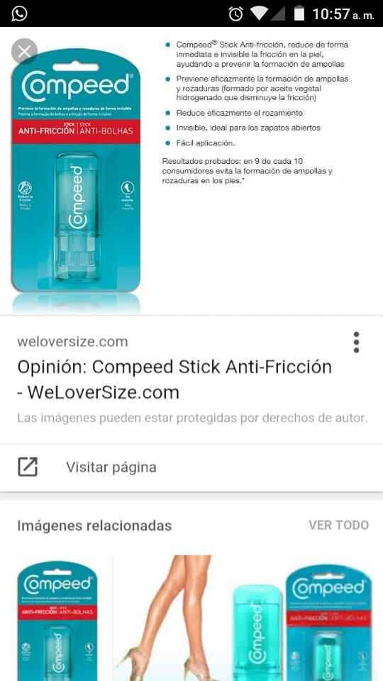 Me rozan las piernas - 1