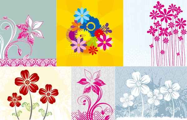 las flores en la bellesa