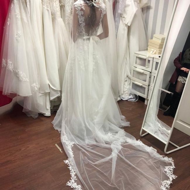 Vestido con velo o sin velo 6