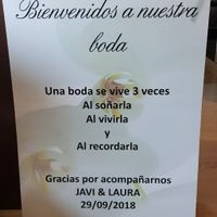 cartel de bienvenida - 1