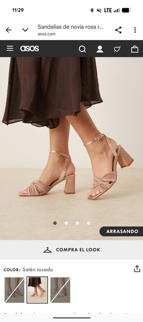 Sandalias tacón bajo - 2