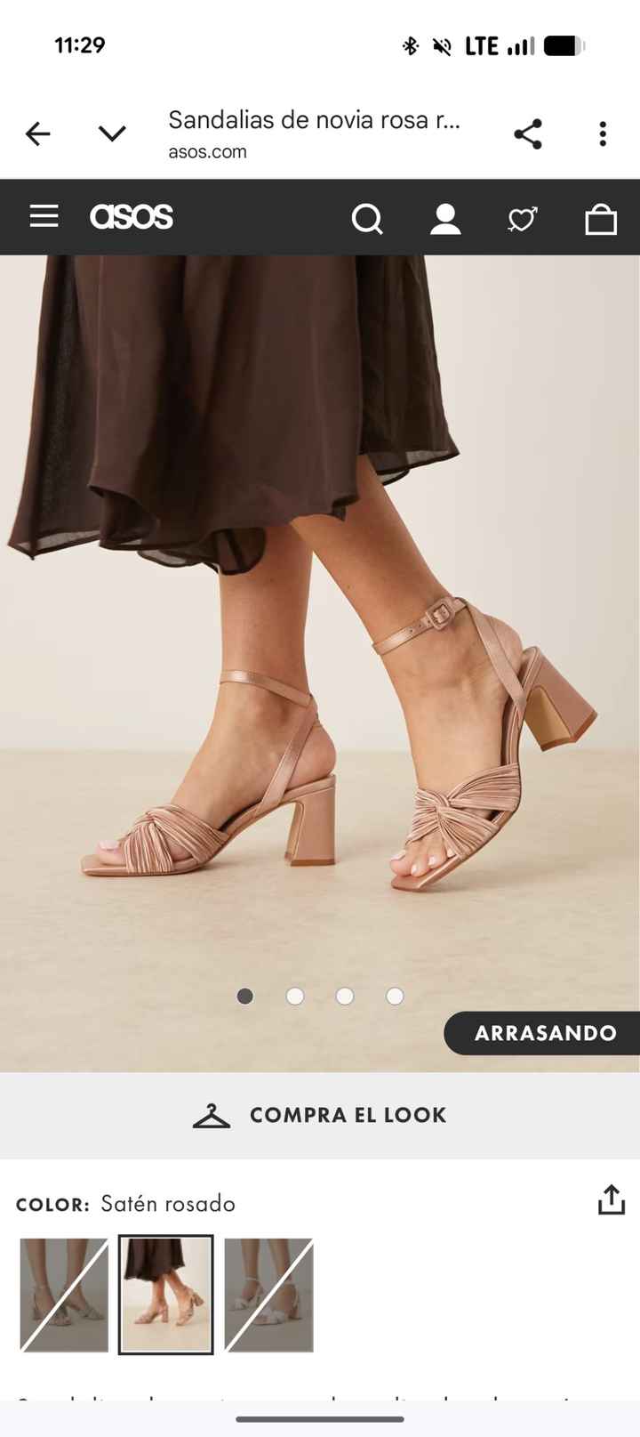 Sandalias tacón bajo - 2