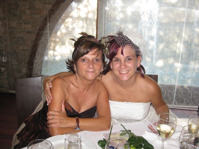 con mi madre