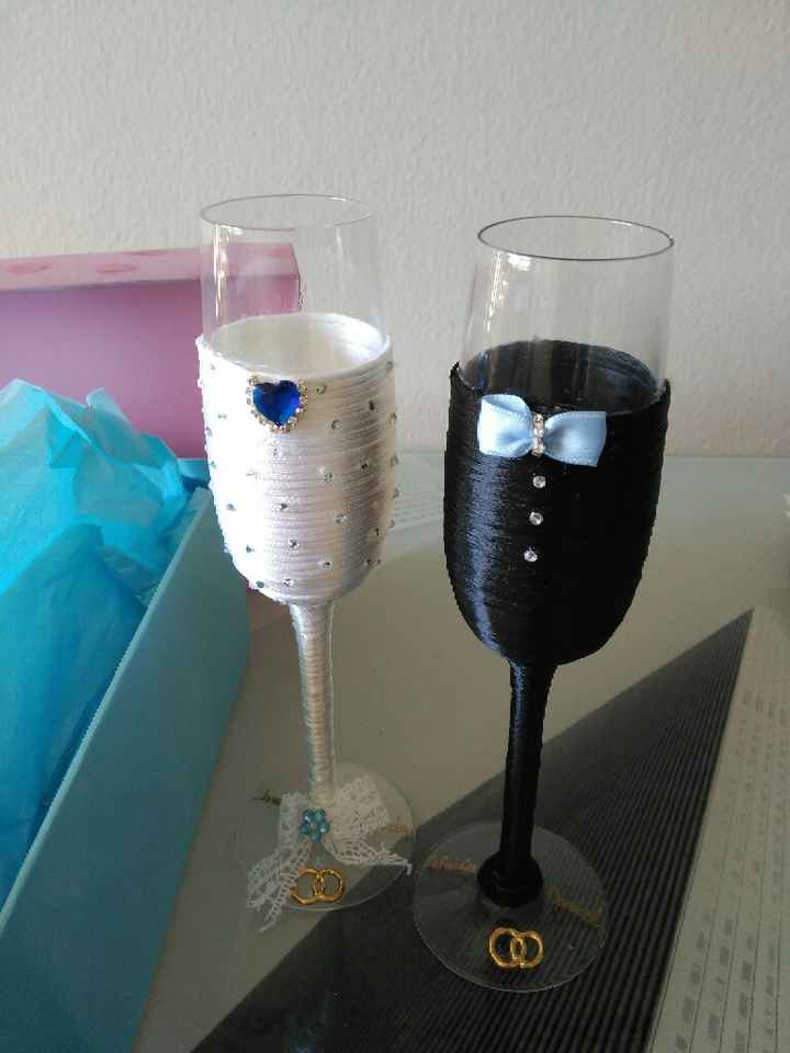 Regalo copas de novios! - 2