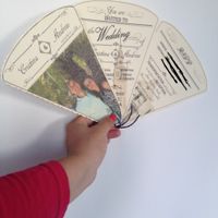Invitación abanico