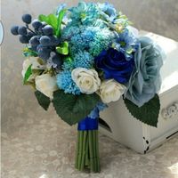 Ayuda!! elegir ramo novia azul - 1