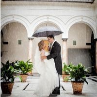 Foto lluvia boda