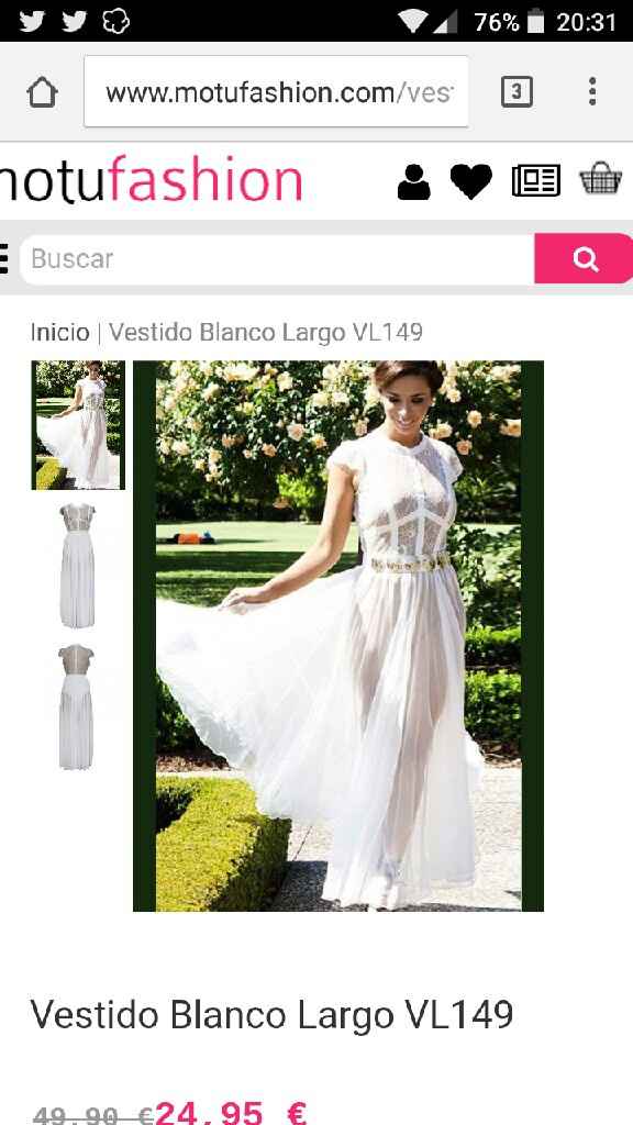 Vestidos novia boda civil - 1