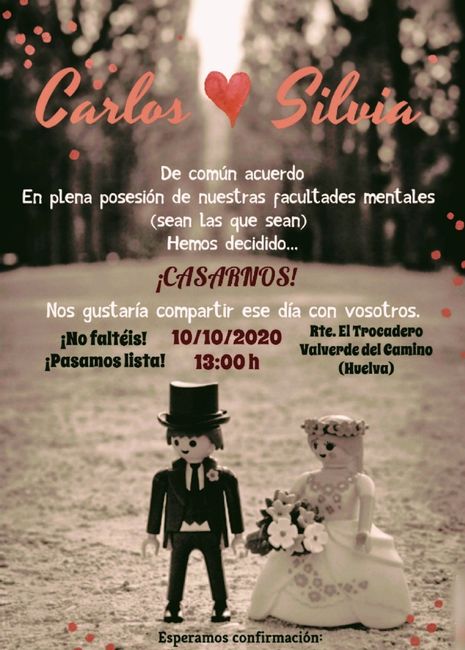 Texto para las invitaciones 4