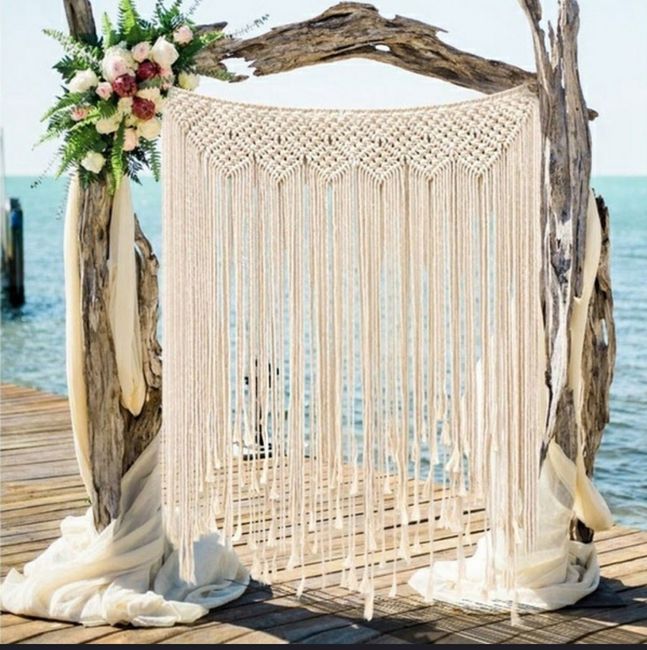 Altar de macramé - 3