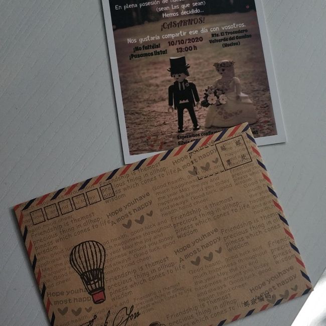 Inspiración tarjetas de invitación 1