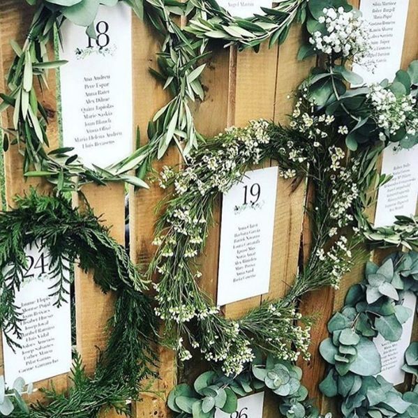 Bodas en tonos verdes y blancos 💚 - 9