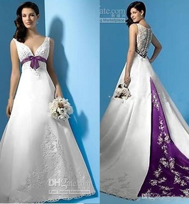 Novias en morado 💜 - 3