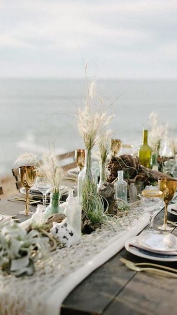 Boda estilo bohemia en la playa 🏖️🌊 9