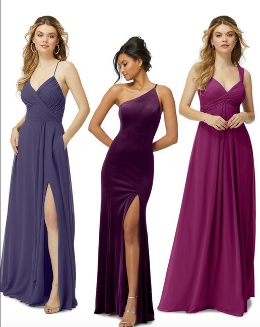 ¿Que color elegirás para tus damas de honor? 🌈 3