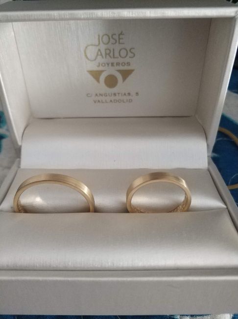 Acabo de encargar los anillos!!!!!! 🤯💍💍 2