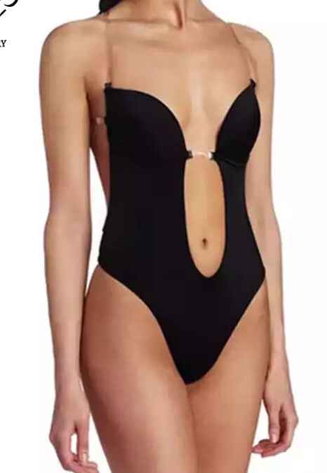 Faja Para Vestido Sin Espalda Body Manga Larga Escote Faja Vestido