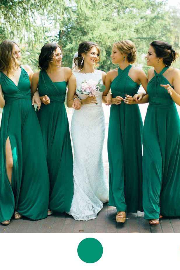 Bodas en tonos verdes y blancos 💚 - 6