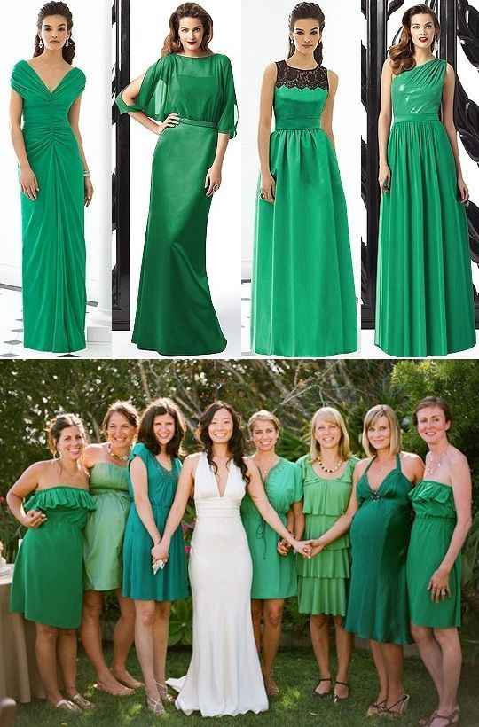 Boda en tonos verdes y blancos 💚 7