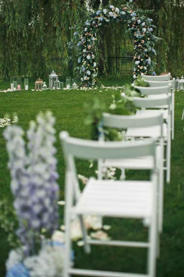 Boda en tonos verdes y blancos 💚 8