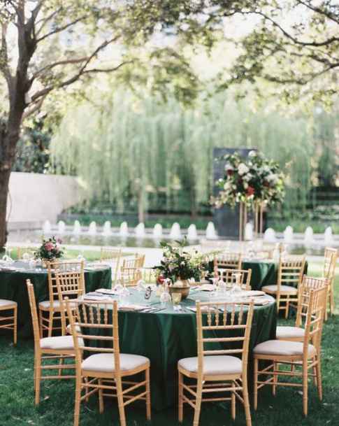 Boda en tonos verdes y blancos 💚 11