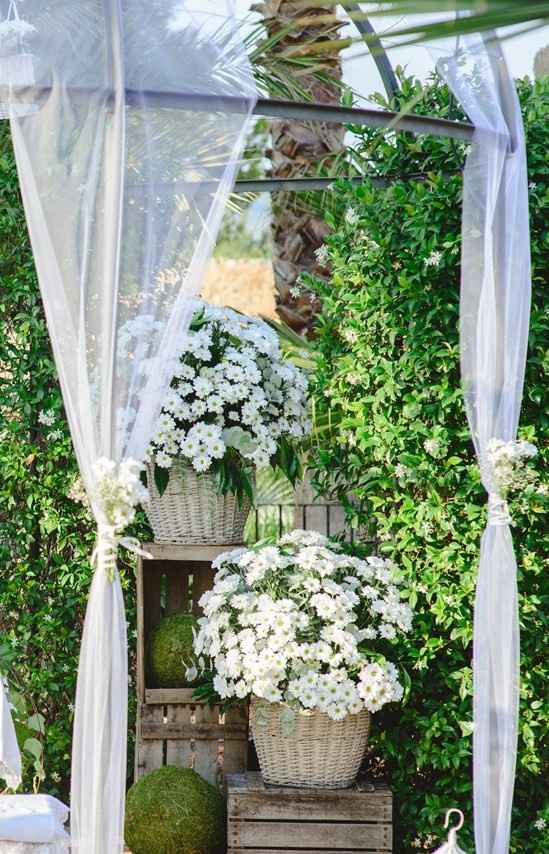 Boda en tonos verdes y blancos 💚 10