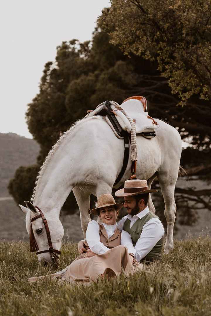 Fotos de nuestra preboda a caballo 🐴 5