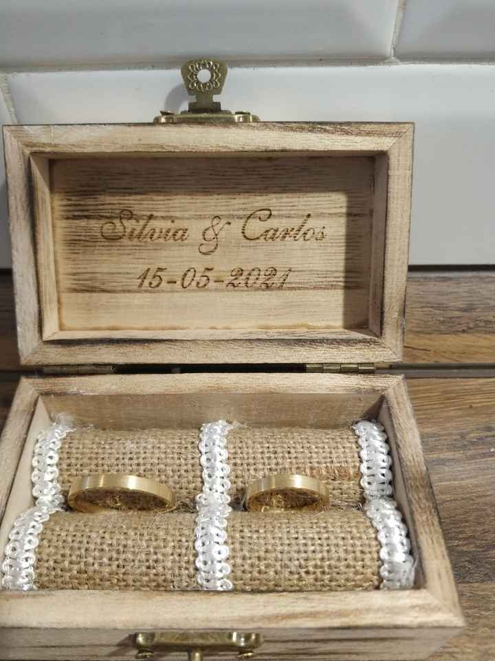 Caja anillos personalizada - 1