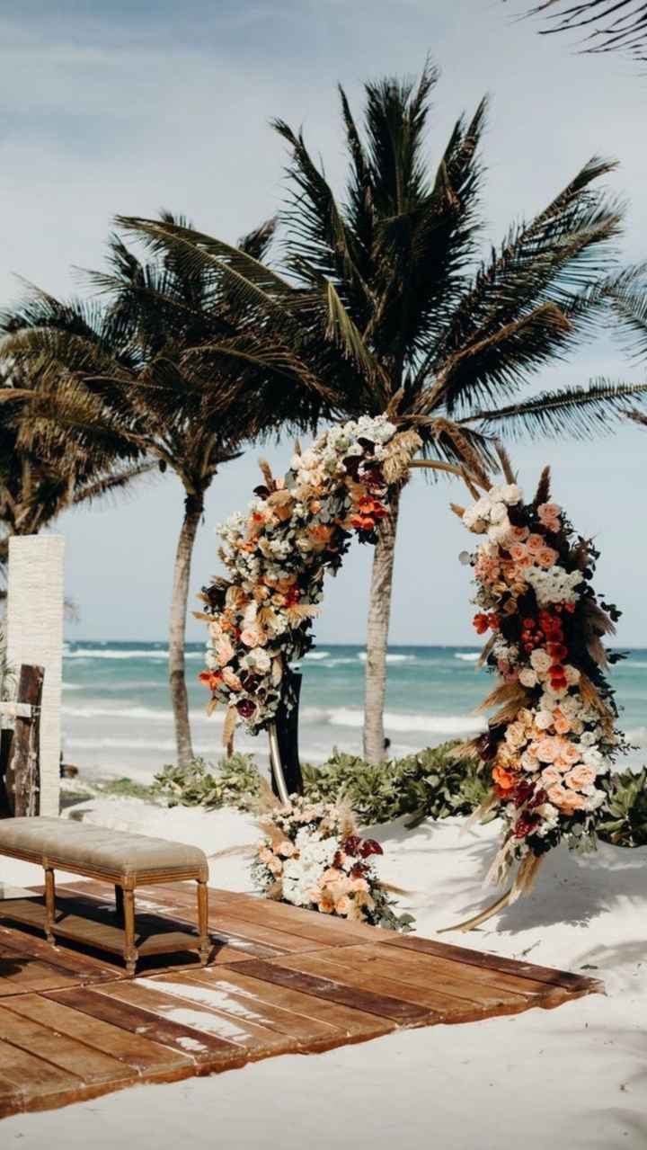 Boda estilo bohemia en la playa 🏖️🌊 - 4